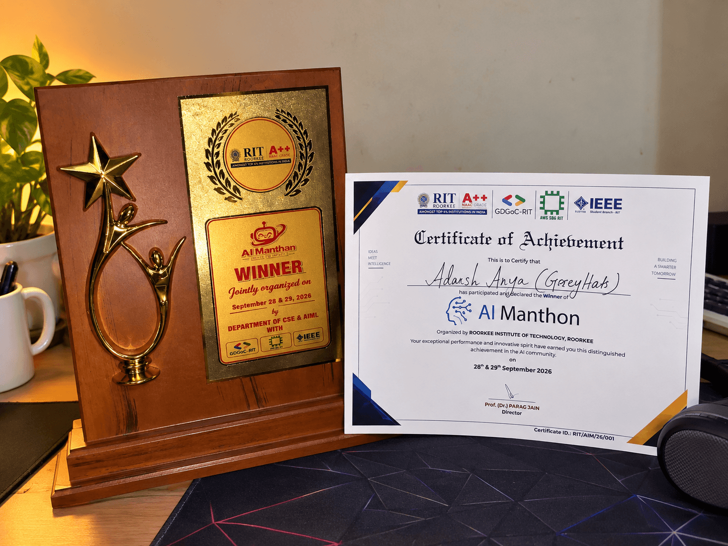 AI Manthan Champion — Team Grey Hats